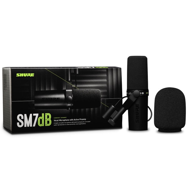 Main product image for Shure SM7DB Dynamic Cardioid Vocal Microphone242-467